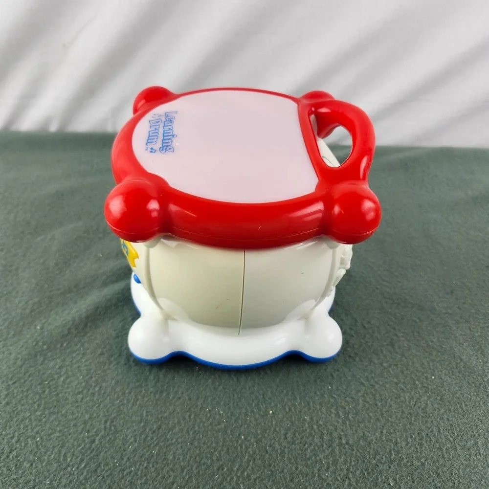 Leap Frog Leapfrog Learning Drum Musical Lights Sound ABC 123 Tested & Working
